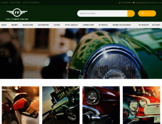 fuelpumpsonline.co.uk screenshot