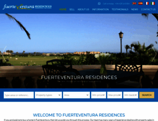 fuerteventuraresidences.com screenshot