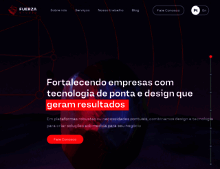fuerzastudio.com.br screenshot