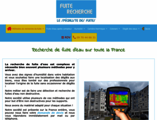 fuiterecherche.com screenshot