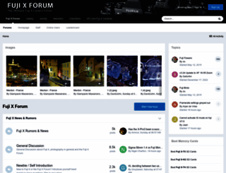 fuji-x-forum.com screenshot