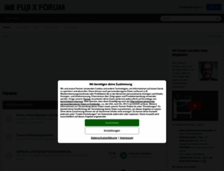 fuji-x100-forum.de screenshot