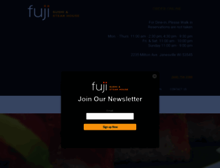 fujijanesville.com screenshot