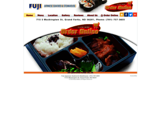 fujijapanesegrandforks.com screenshot