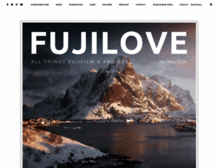 fujilove.com screenshot