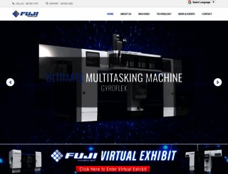 fujimachine.com screenshot