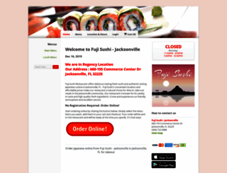 fujisushi-fl.com screenshot