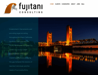 fujitaniconsulting.com screenshot