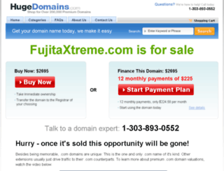fujitaxtreme.com screenshot