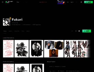 fukari.deviantart.com screenshot