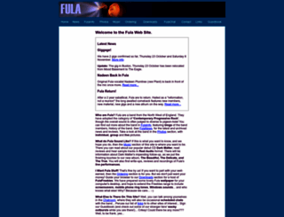 fula.co.uk screenshot