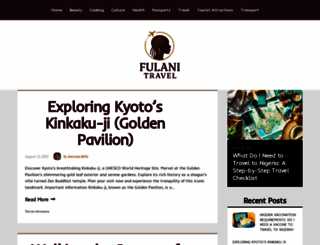 fulanitravel.co.uk screenshot