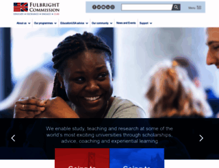 fulbright.org.uk screenshot