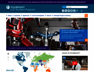 fulbrightonline.org screenshot