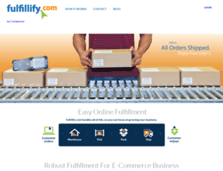 fulfillify.com screenshot