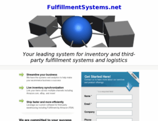 fulfillmentsystems.net screenshot
