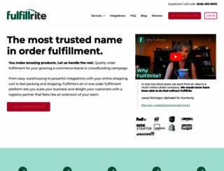 fulfillrite.com screenshot