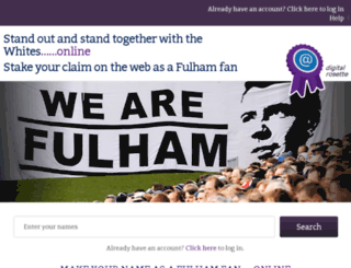 fulhamfans.net screenshot