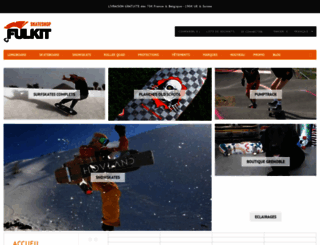 fulkit-skateboards.com screenshot