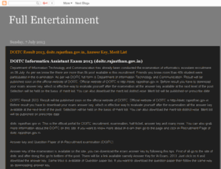full-entertainment-blogs.blogspot.in screenshot