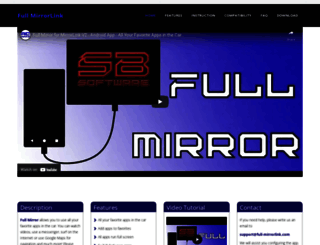 full-mirrorlink.com screenshot