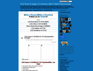 full-ngage-games.blogspot.com screenshot