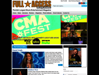 fullaccessmagazine.com screenshot
