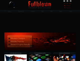 fullblown.com screenshot