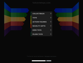 fullcircletoys.com screenshot