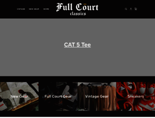 fullcourtclassics.com screenshot