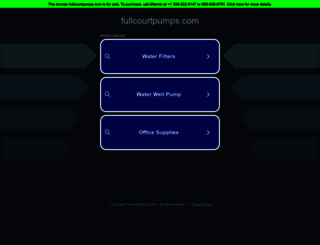 fullcourtpumps.com screenshot