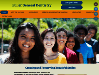 fullergeneraldentistry.com screenshot