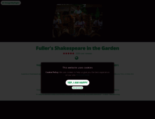 fullers-shakespeare-in-the-garden.designmynight.com screenshot