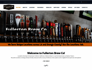 fullertonbrewco.com screenshot