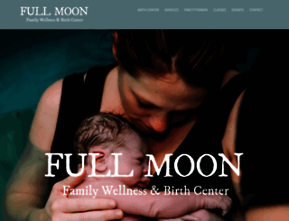 fullmoonbirthing.com screenshot