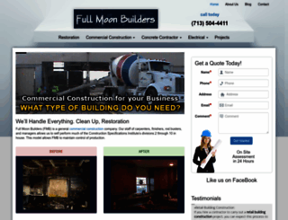 fullmoonbuilders.com screenshot