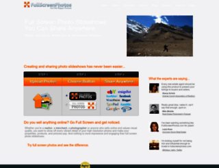 fullscreenphotos.com screenshot