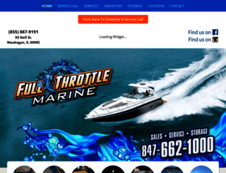 fullthrottlemarineandmotorsports.com screenshot