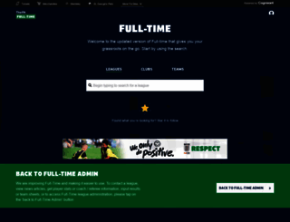 fulltime.thefa.com screenshot