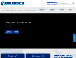 fullypromoted.com screenshot