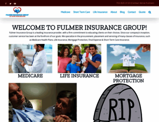 fulmerinsurancegroup.com screenshot
