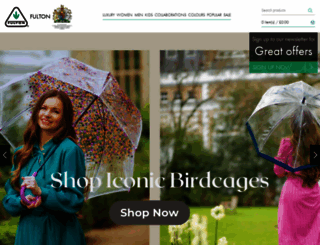 fultonumbrellas.com screenshot
