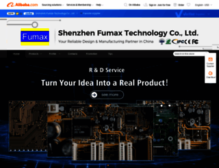 fumax.en.alibaba.com screenshot