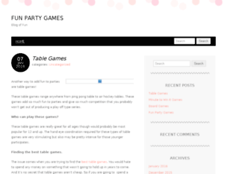 fun-party-games.net screenshot
