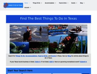 fun-things-texas.com screenshot