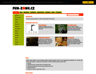 fun-zone.cz screenshot