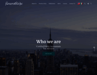 funaro.com screenshot