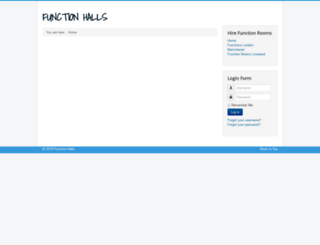 functionhalls.co.uk screenshot