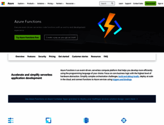 functions.azure.com screenshot
