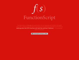 functionscript.org screenshot